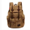 Sac à dos au style vintage, couleur khaki