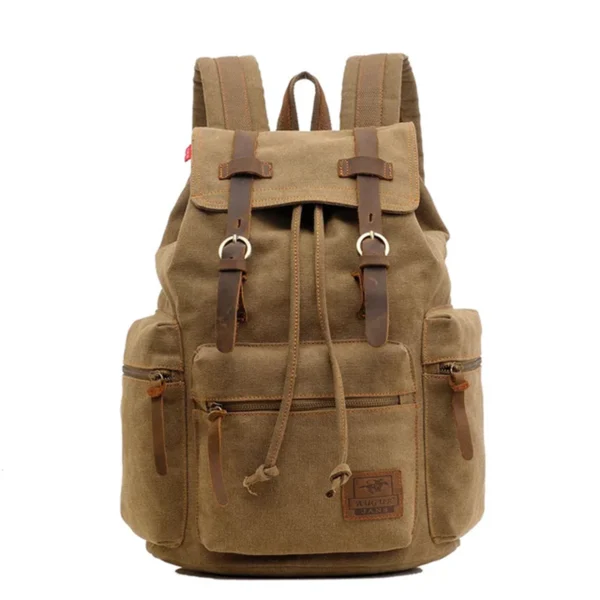 Sac à dos au style vintage, couleur marron